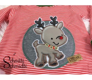 Stickdatei - Rentier